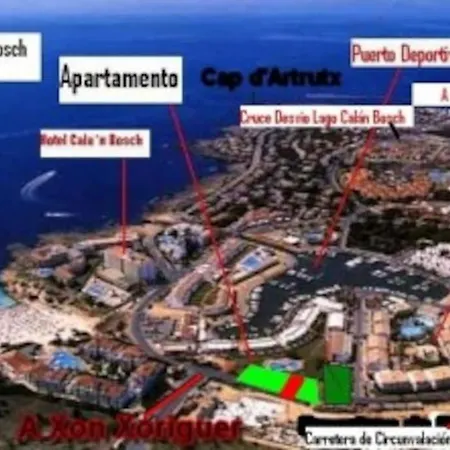 In * Cala'N Bosch (Menorca)